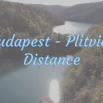 Budapest Plitvice distance