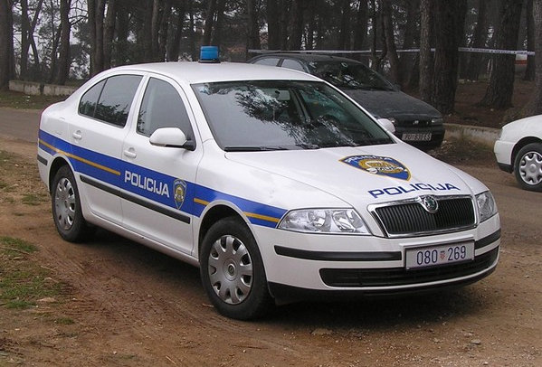 Croatian police car