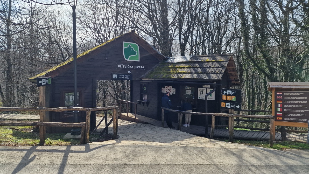 Plitvice Lakes National Park Entrance 2