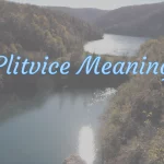 Plitvice meaning